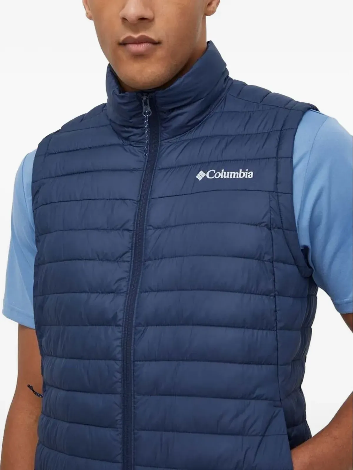 Columbia キルテッドジップアップジレ - 画像5