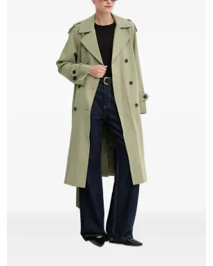 DKNY ベルト付きダブルブレストトレンチコート - サムネイル1