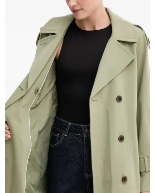 DKNY ベルト付きダブルブレストトレンチコート - サムネイル3