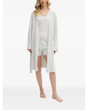 DKNY リブ編みベルト付きローブ - サムネイル1