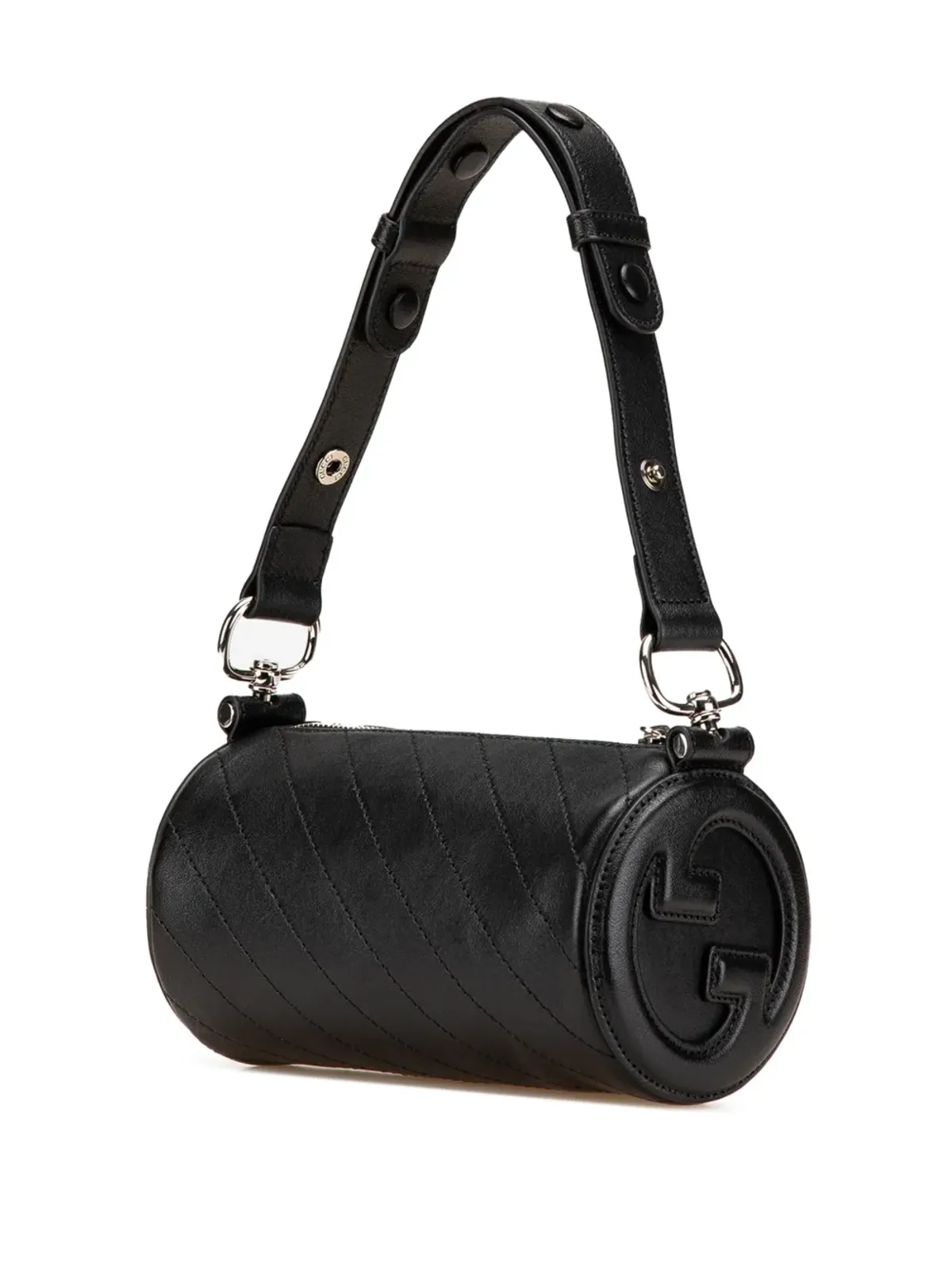 Gucci Pre-Owned ミニレザー Blondie ショルダーバッグ ブラック - 画像3