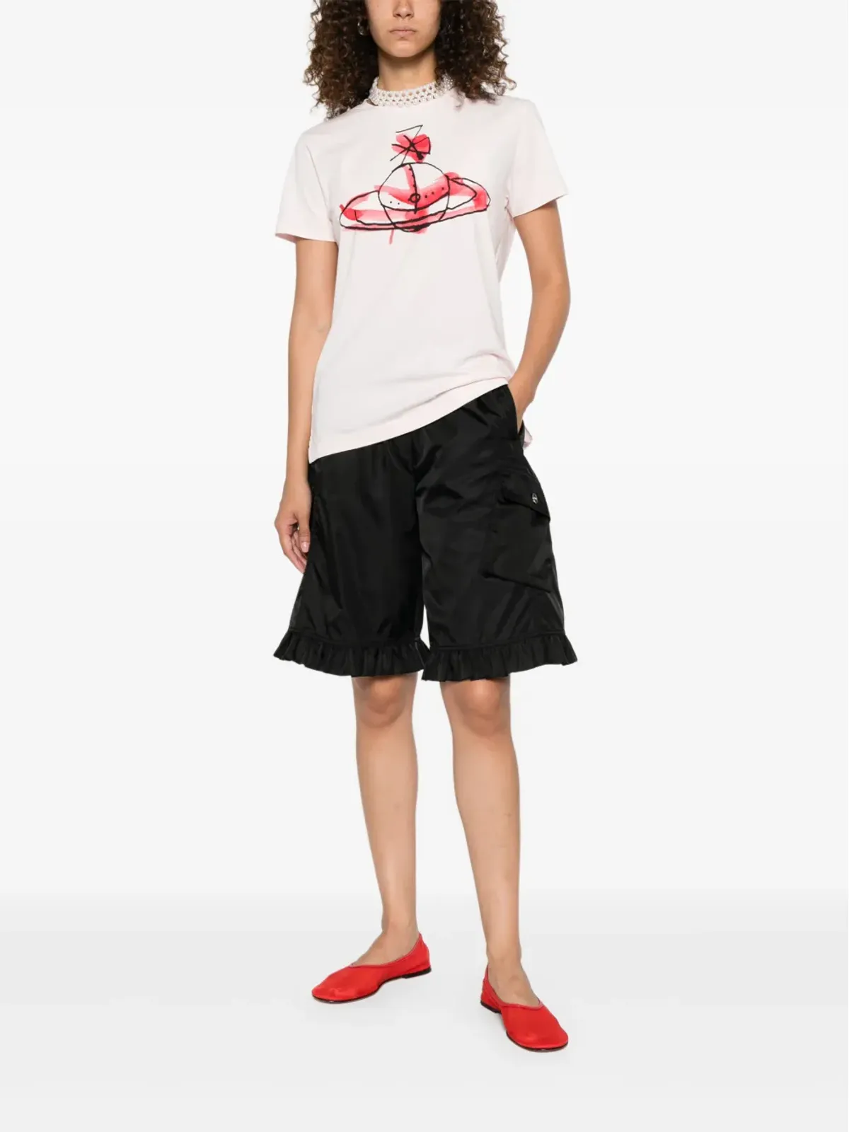 Vivienne Westwood オーブプリント Tシャツ - 画像3