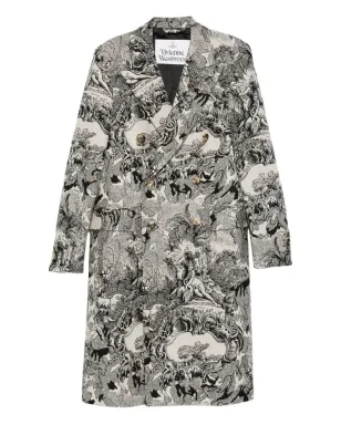 Vivienne Westwood バロック柄コート - Neutrals - サムネイル1