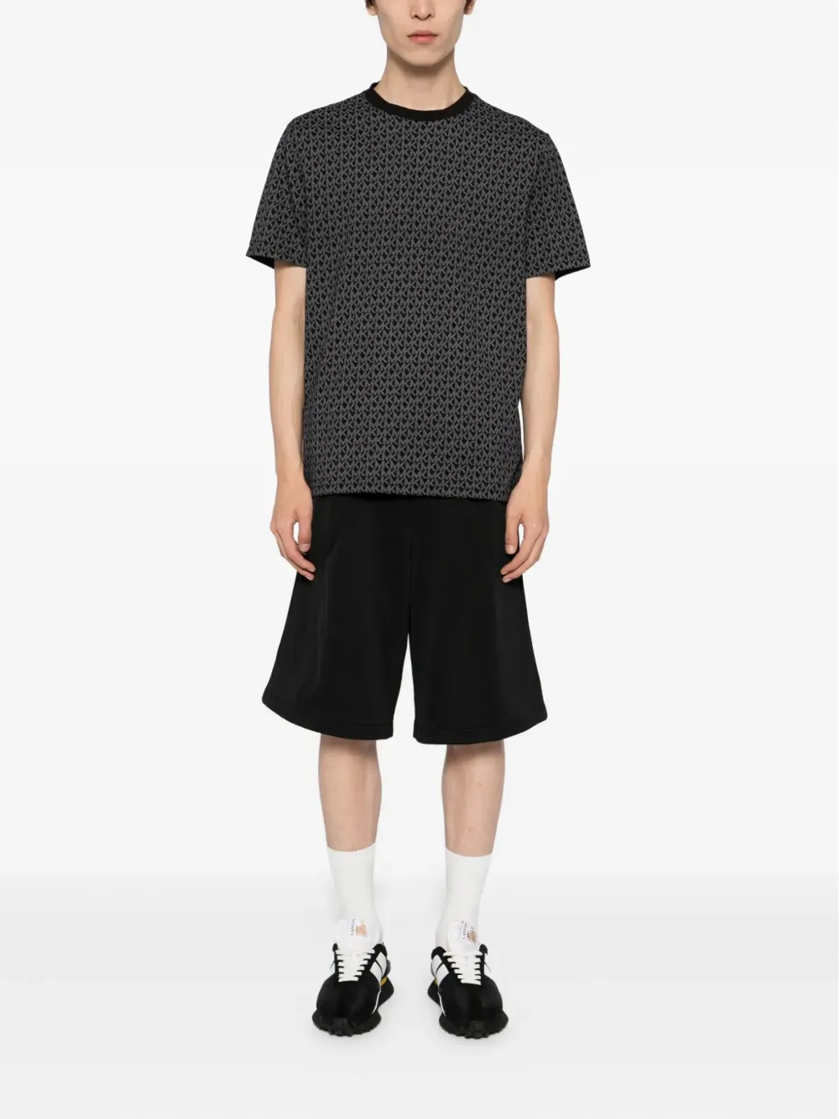 Michael Kors モノグラムプリント コットンTシャツ - 画像2