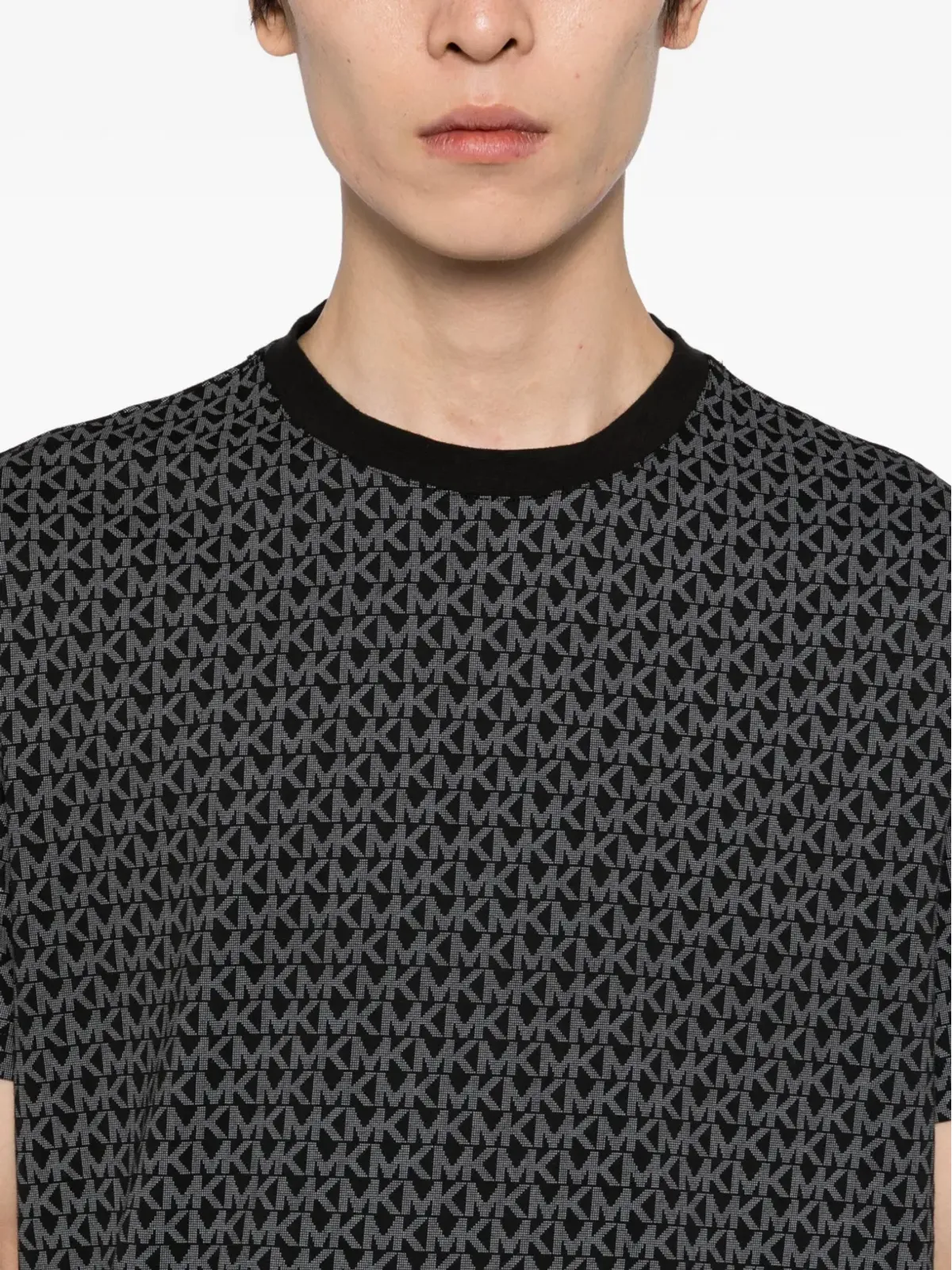 Michael Kors モノグラムプリント コットンTシャツ - 画像4