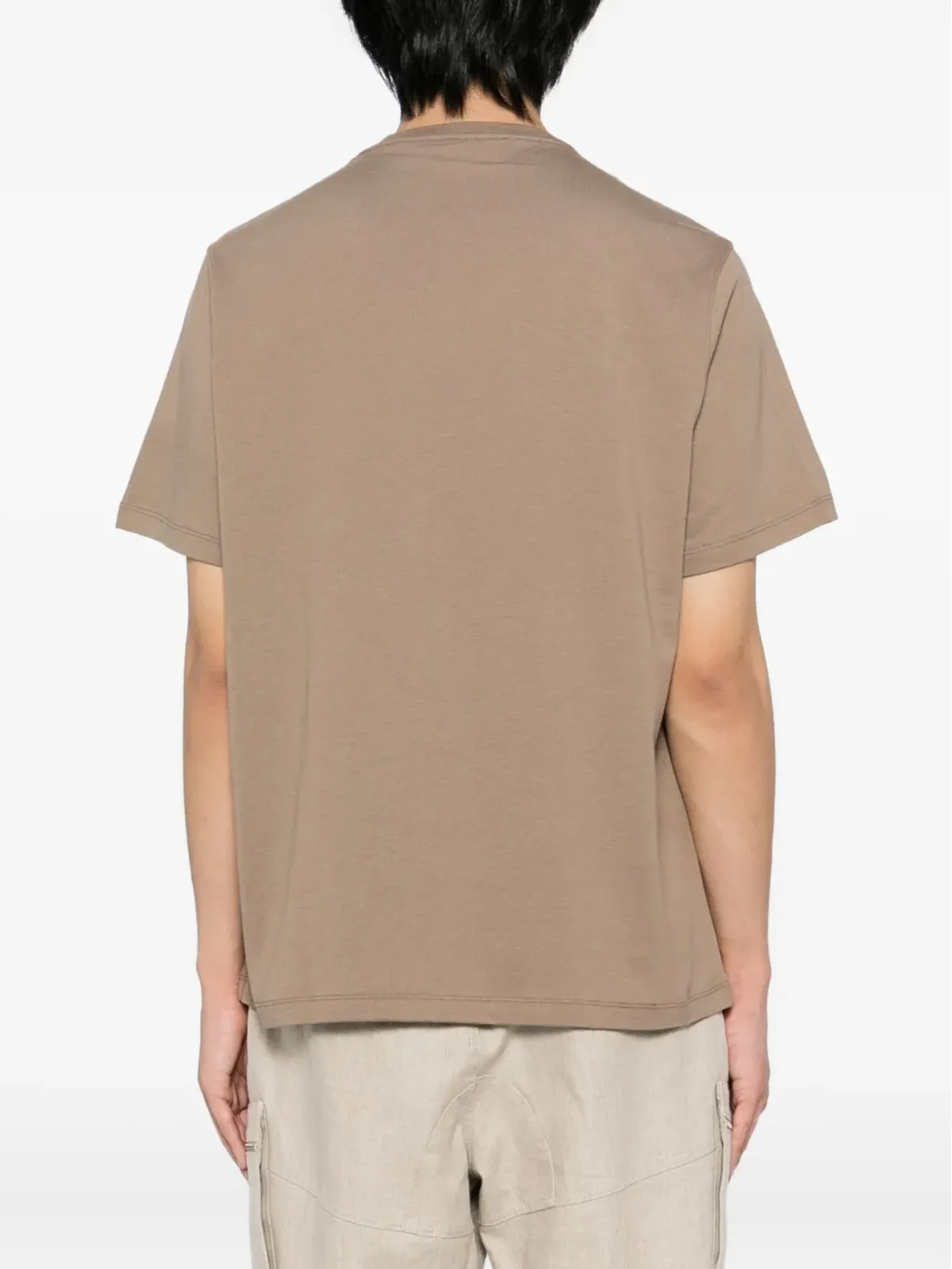 Michael Kors ロゴエンボス加工コットンTシャツ - ブラウン - 画像3
