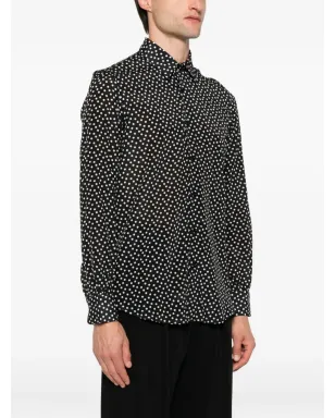 Mazzarelli ポルカドット長袖シャツ - サムネイル3