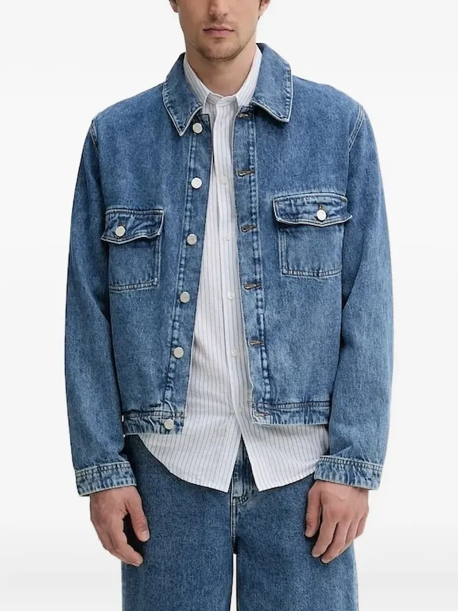 Won Hundred Won Hundred フラップポケット デニムジャケットの商品画像