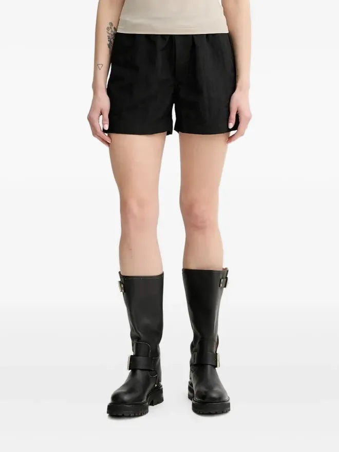 Won Hundred Won Hundred エラスティックウエストバンド プルオンショートパンツ - Blackの商品画像