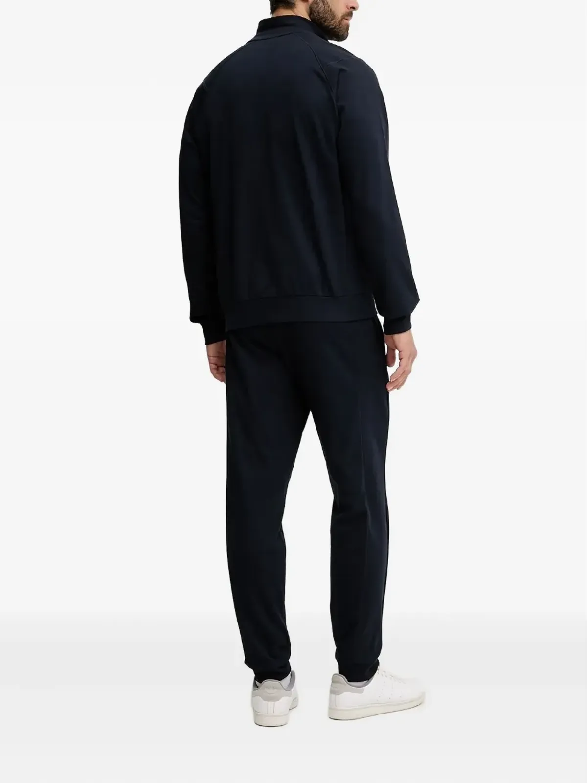 Ea7 Emporio Armani ジップアップ ロゴ トラックジャケット - 画像2
