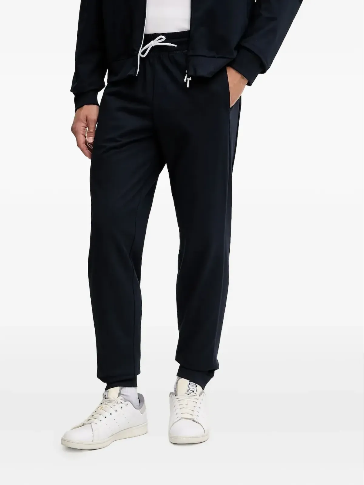 Ea7 Emporio Armani ジップアップ ロゴ トラックジャケット - 画像3