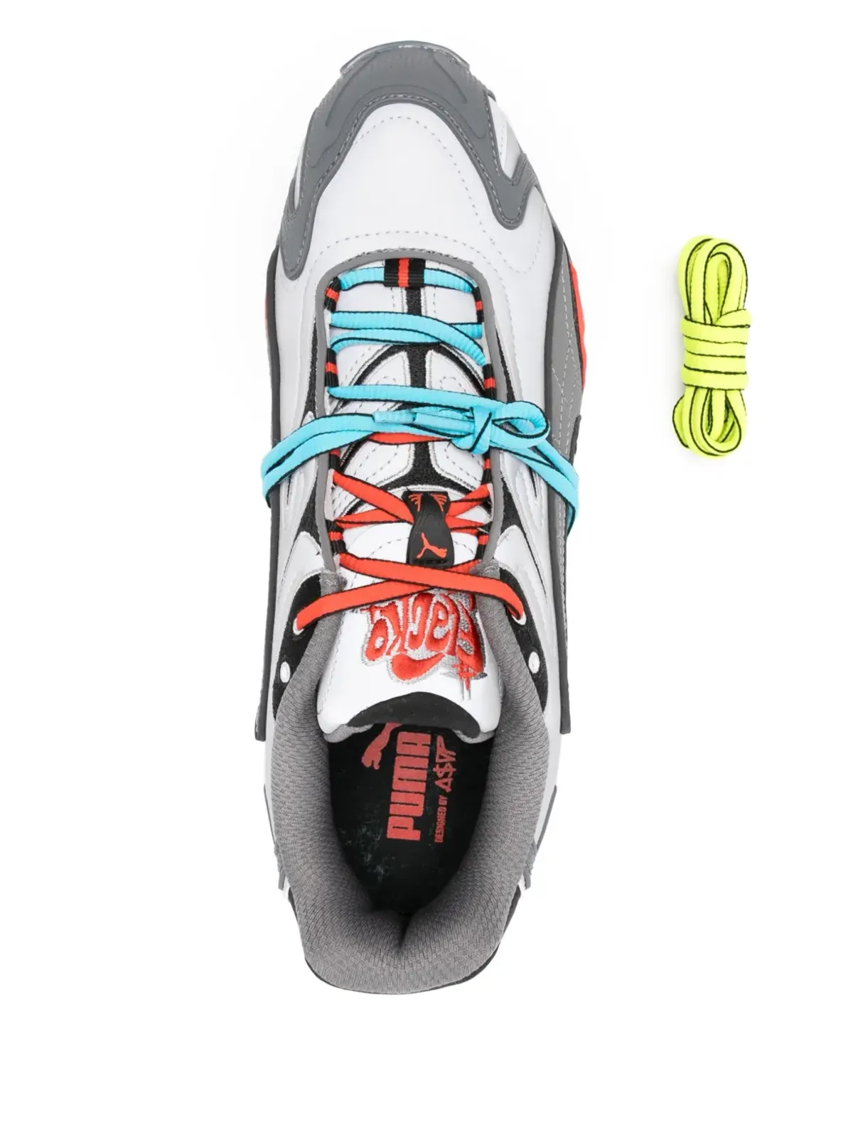 PUMA x A$AP Rocky インヘイル flame-detail スニーカー - 画像4