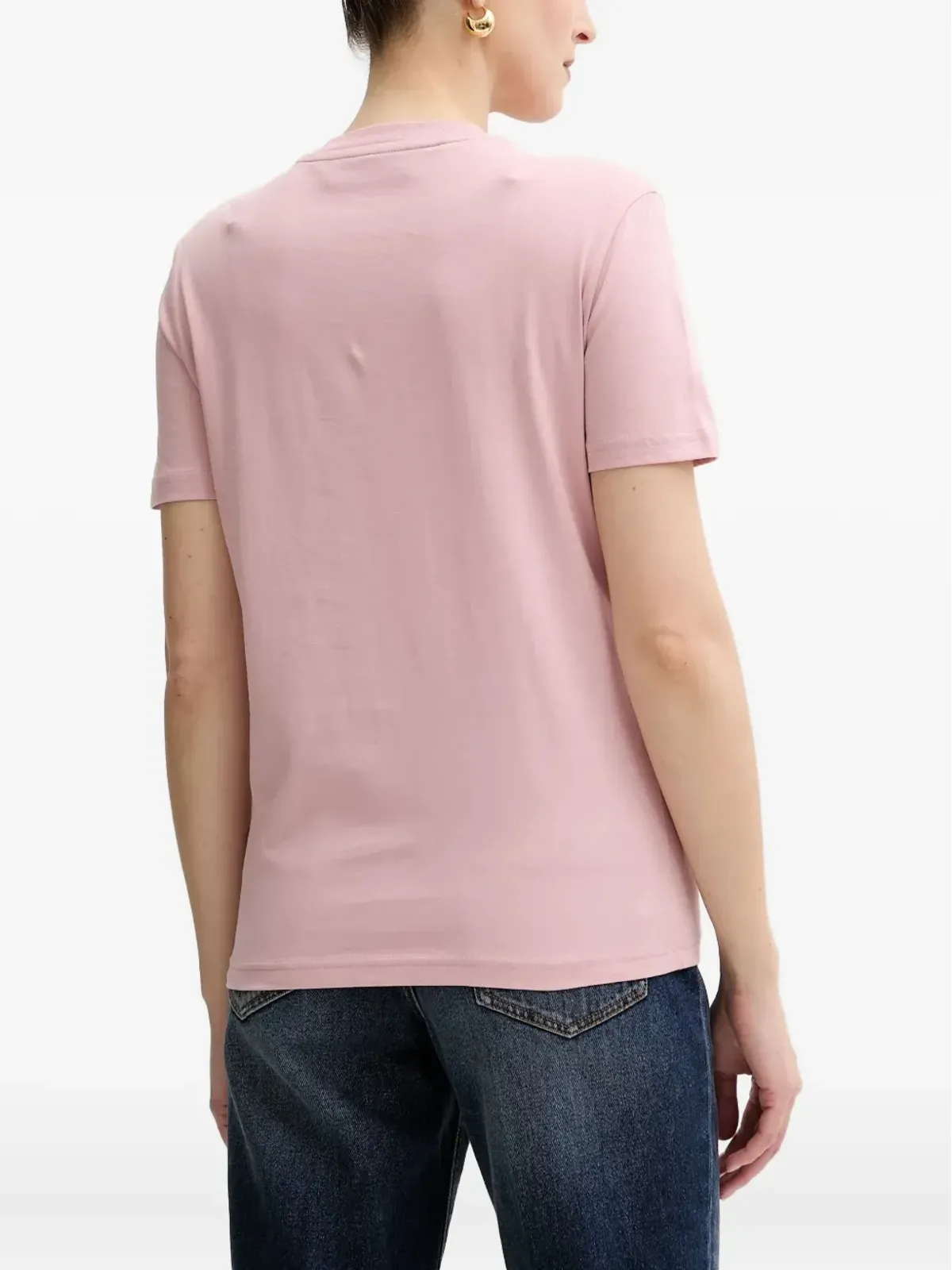 Just Cavalli クルーネック エンボスロゴ Tシャツ - 画像2