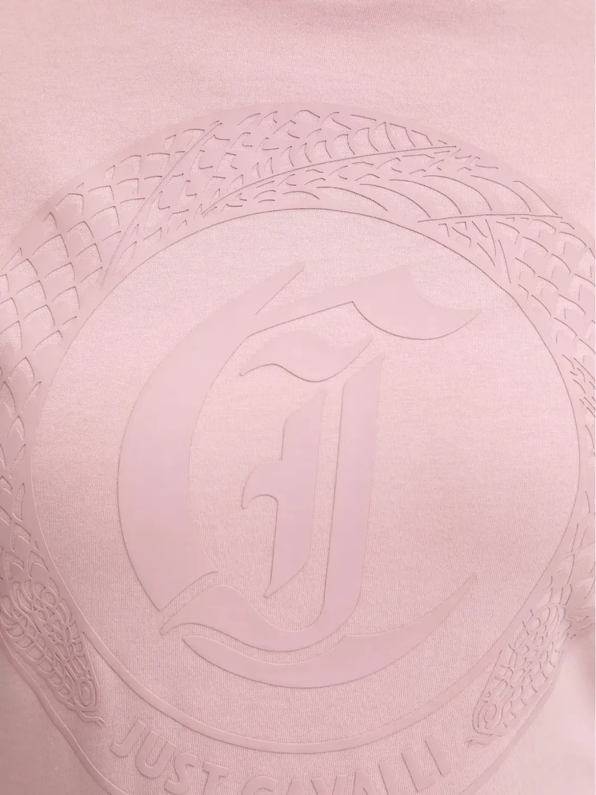 Just Cavalli クルーネック エンボスロゴ Tシャツ - 画像4