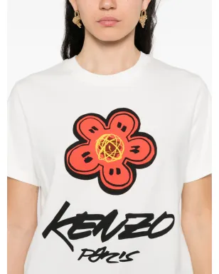 Kenzo Boke-flower Paris T-shirt - White - サムネイル5