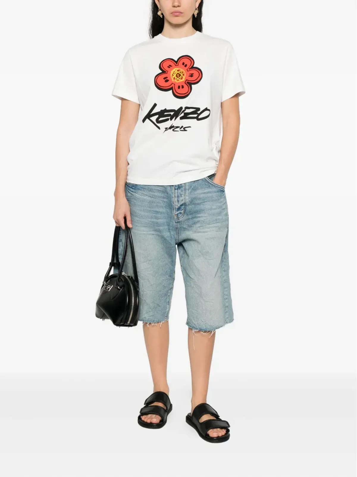 Kenzo Boke-flower Paris T-shirt - White - 画像2