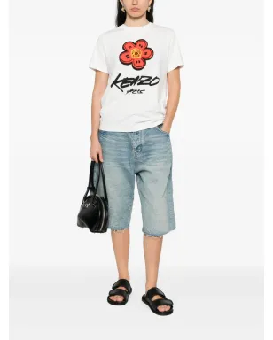 Kenzo Boke-flower Paris T-shirt - White - サムネイル2