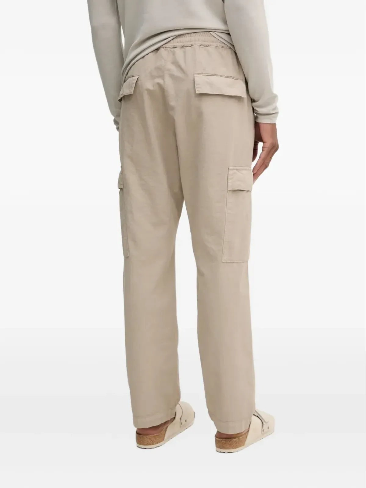 Barena elastic-waist cargo trousers - Neutrals - 画像3