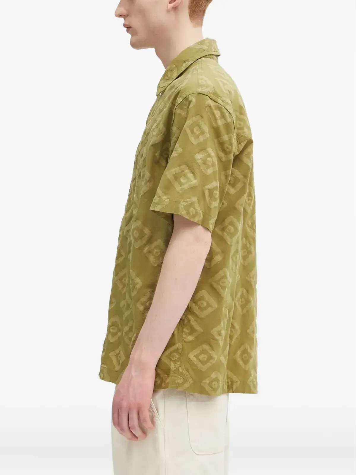 Norse Projects ダイヤモンド柄シャツ - 画像2