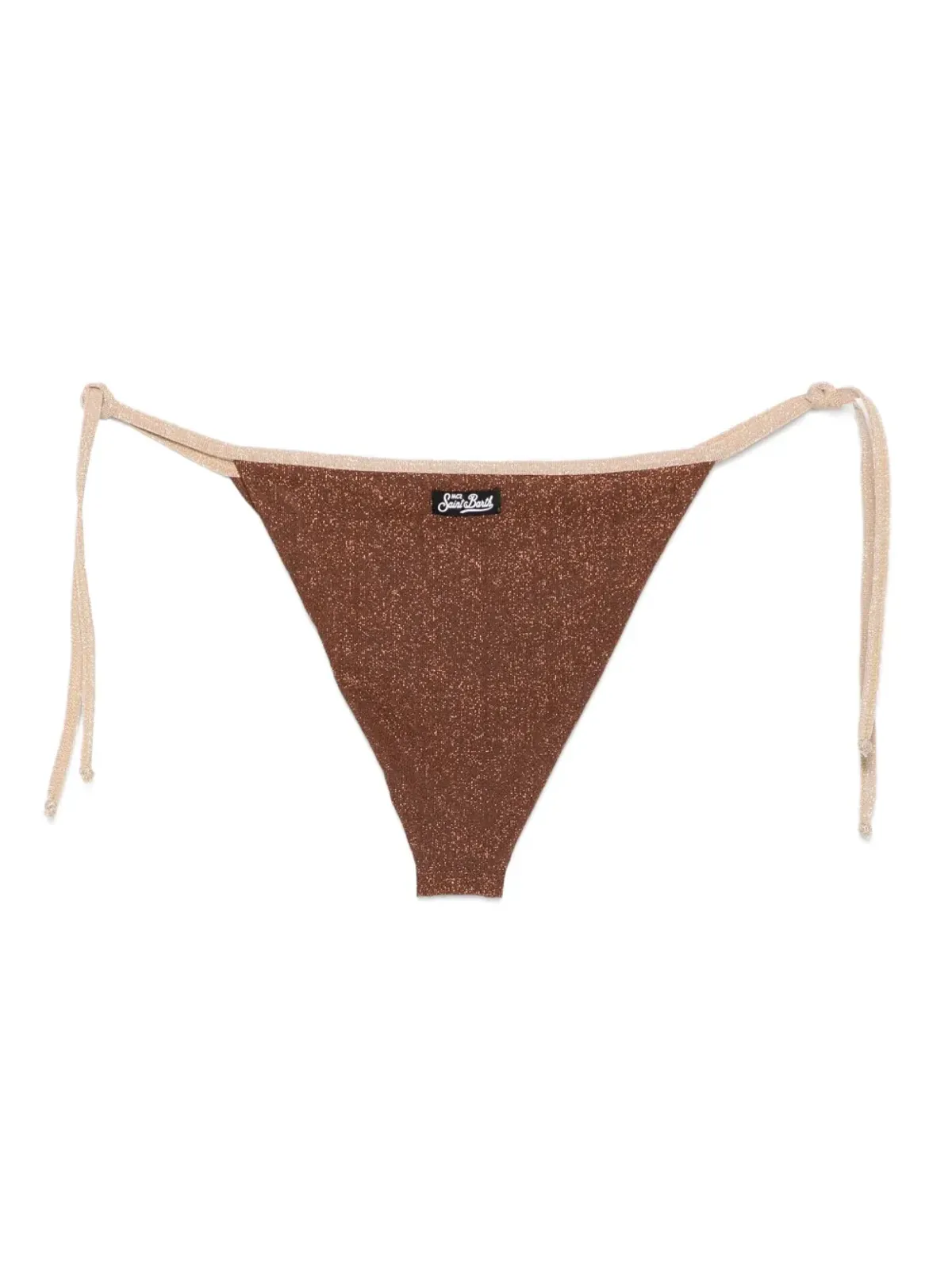MC2 Saint Barth Marielle lurex string bikini - Brown - 画像2