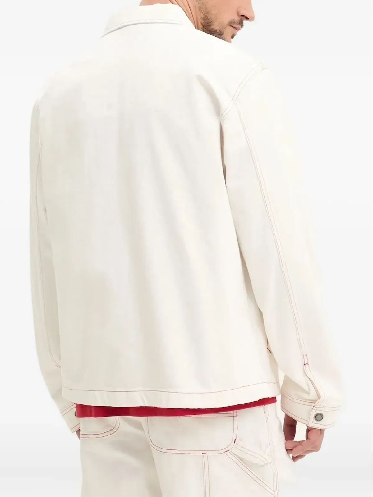 DICKIES コントラストステッチ ロゴパッチ ジャケット - 画像2