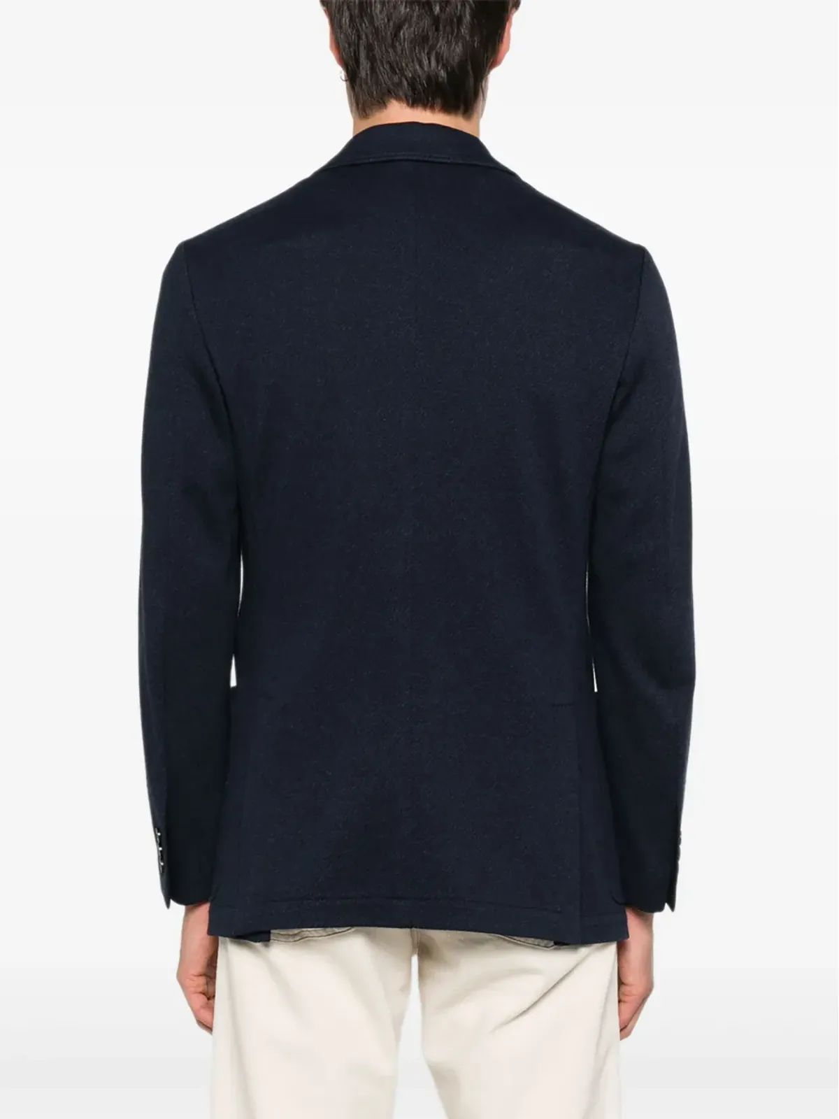 Canali パッチポケット2ボタン ブレザー - 画像4