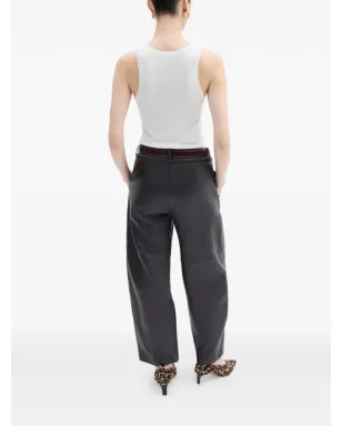 CO COLLECTION レザーパネルドパンツ - サムネイル4