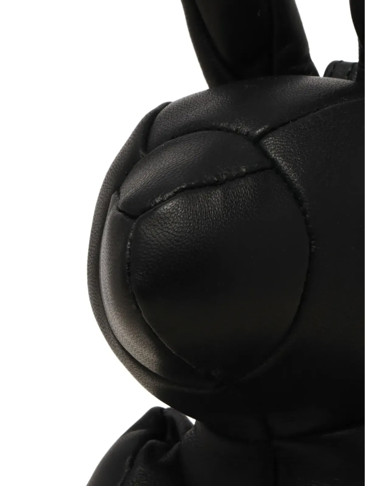 Maison MIHARA YASUHIRO ラビットショルダーバッグ ブラック - 画像4