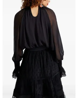 Temperley London クインテット・フリルカフス ブラウス - サムネイル5