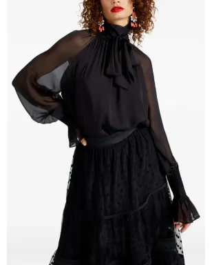 Temperley London クインテット・フリルカフス ブラウス - サムネイル3