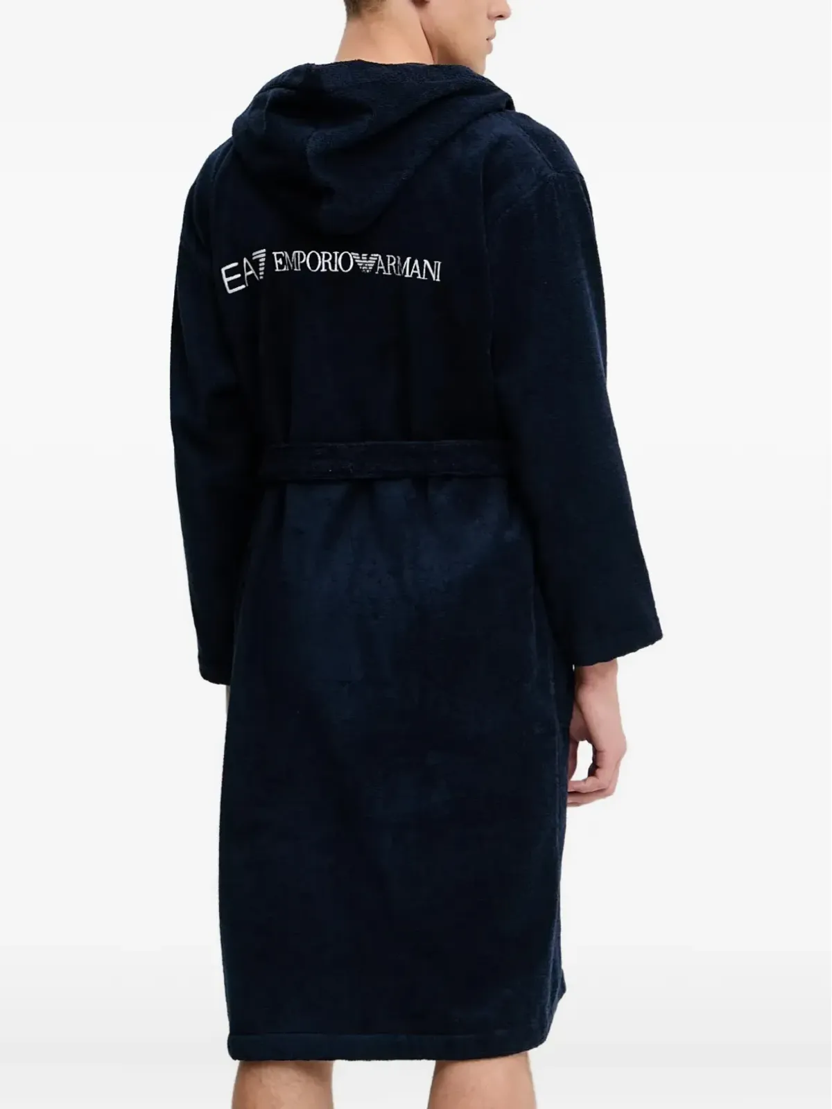 Ea7 Emporio Armani ロゴディテール バスローブ - 画像3