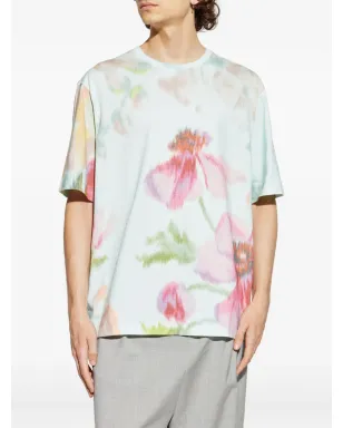 LOEWE 花柄プリント コットン Tシャツ - サムネイル3
