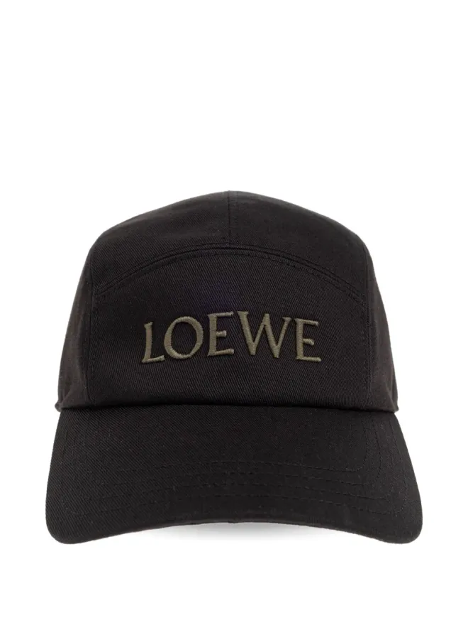 LOEWE LOEWE ロゴ刺繍ファイブパネルキャップの商品画像