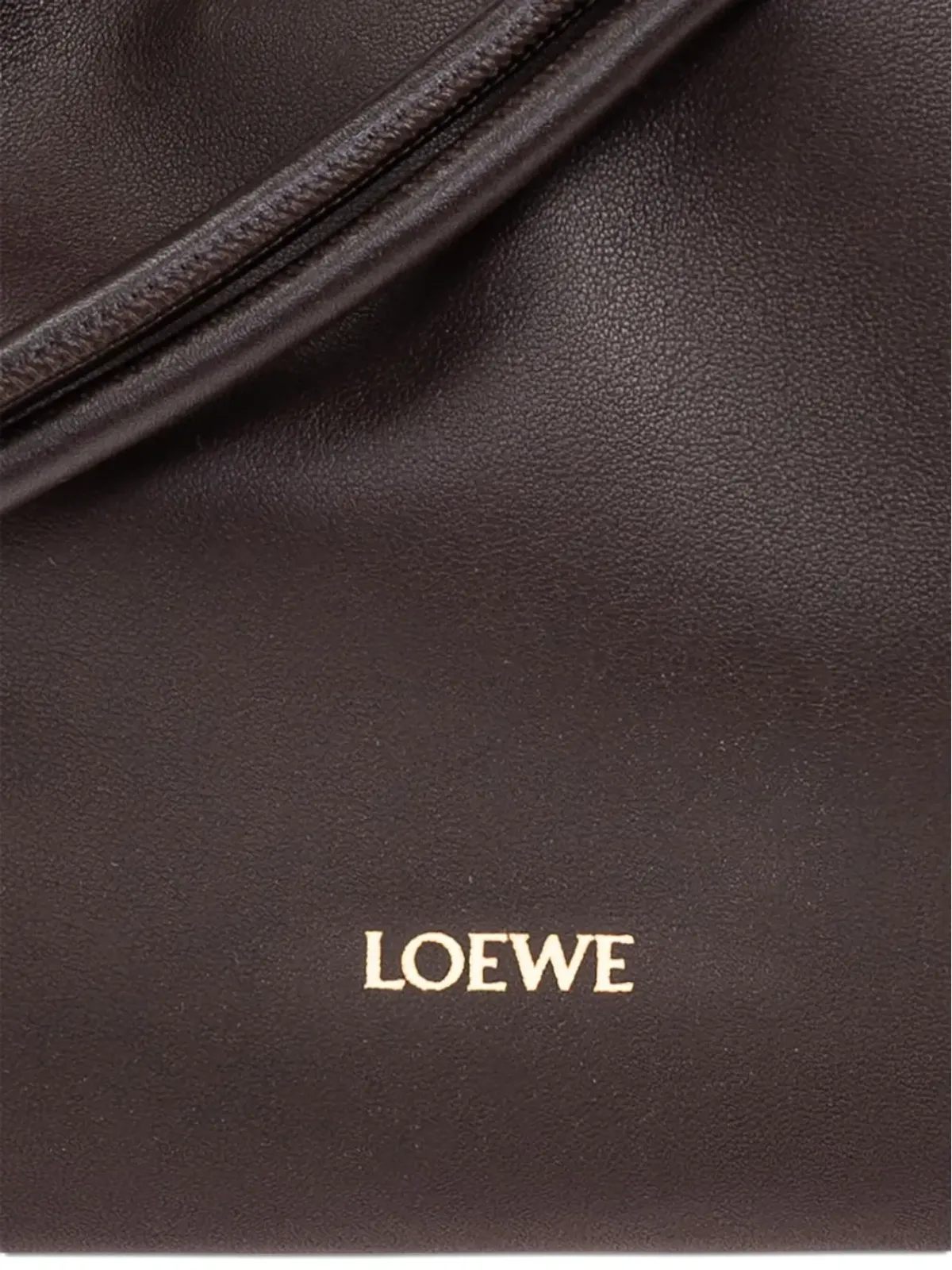 LOEWE フラメンコ レザー クラッチバッグ - 画像5