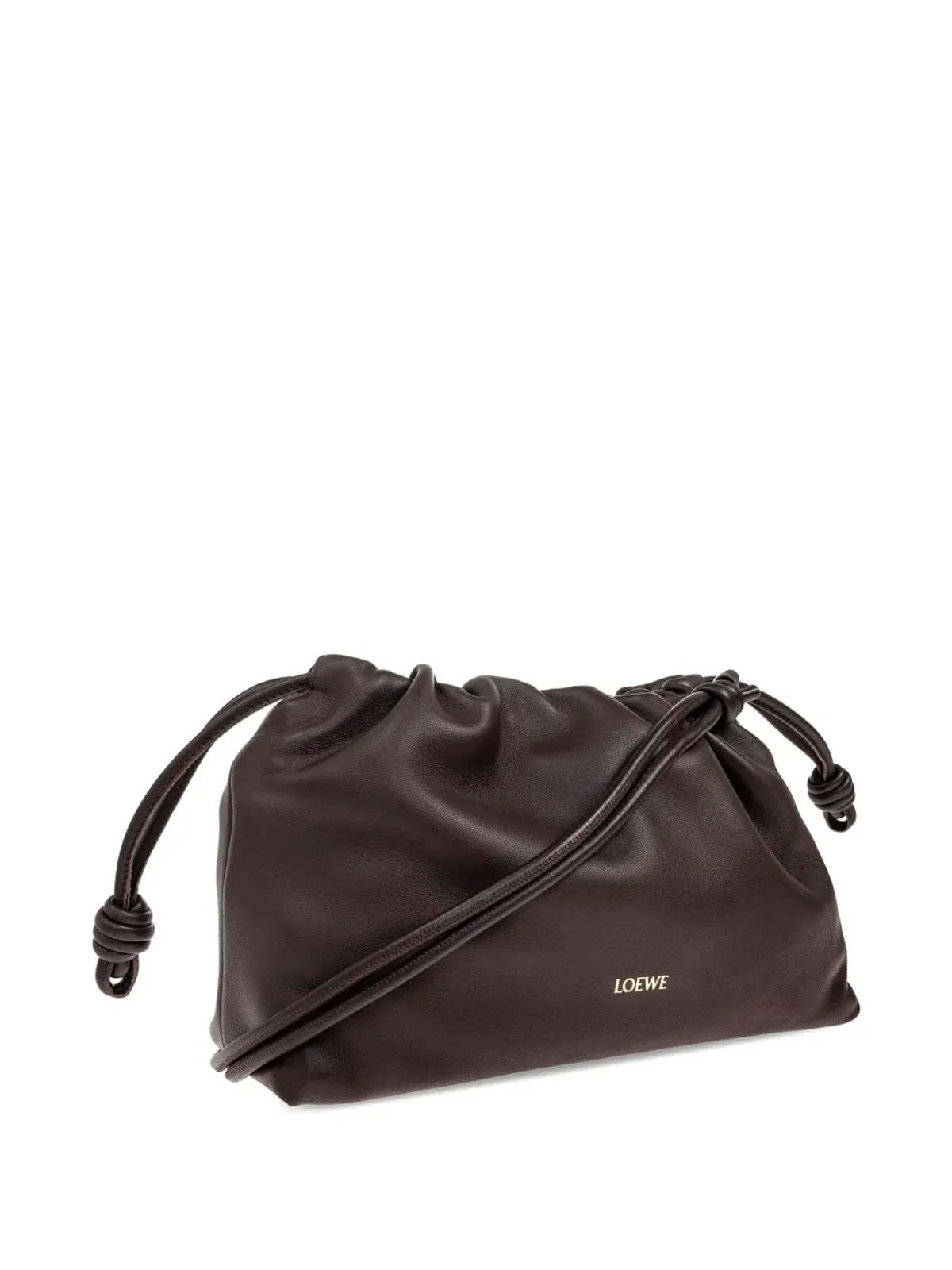 LOEWE フラメンコ レザー クラッチバッグ - 画像4