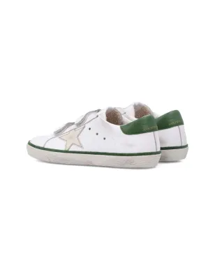 Golden Goose Kids スターアップリケ・タッチストラップ付きスニーカー - White - サムネイル3