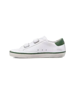 Golden Goose Kids スターアップリケ・タッチストラップ付きスニーカー - White - サムネイル4