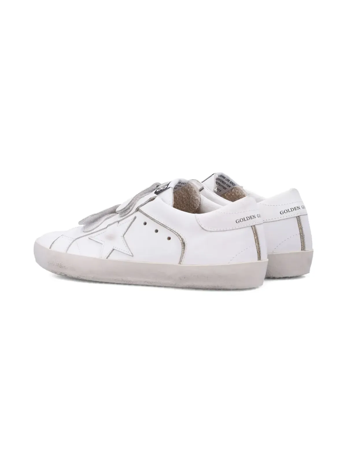 Golden Goose Kids タッチストラップ付きスター スニーカー - 画像3