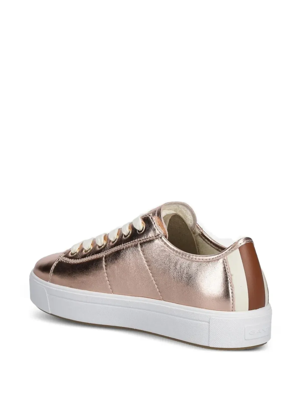 Gant メタリックレザー レースアップスニーカー - 画像2