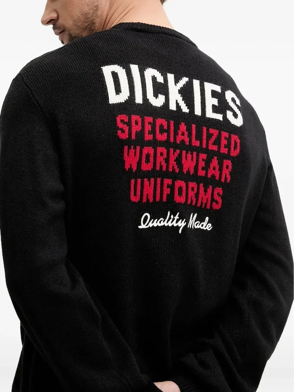 DICKIES エンブロイダーロゴ クルーネックセーター - 画像3