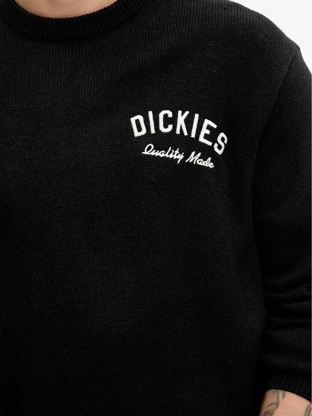 DICKIES エンブロイダーロゴ クルーネックセーター - 画像4