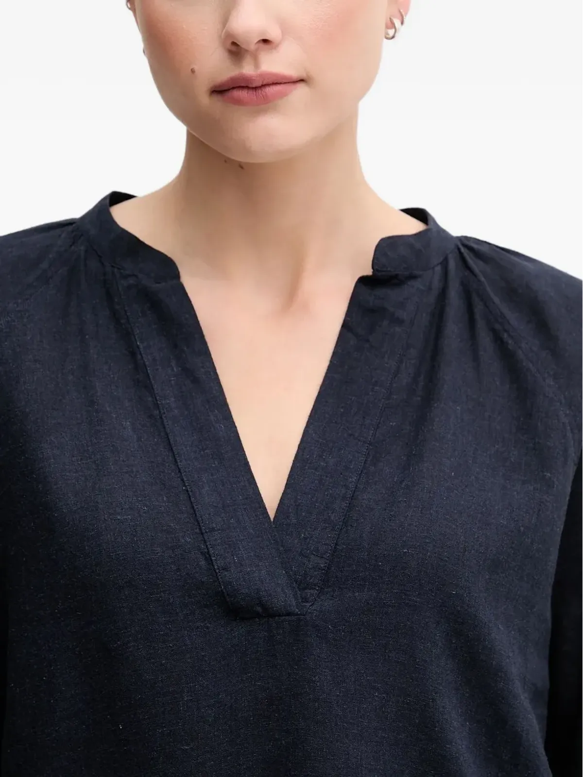Gant Vネック風船袖トップ - 画像4
