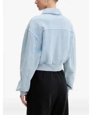 MOSCHINO JEANS ボタンファスニング クロップド デニムジャケット - サムネイル2