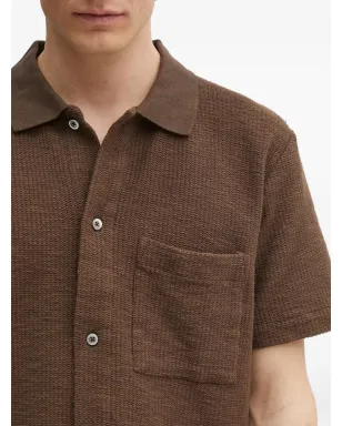 Norse Projects テクスチャードウェーブ半袖シャツ - サムネイル4