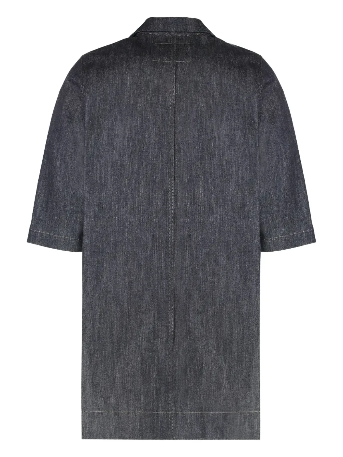 Rick Owens DRKSHDW デニム半袖ポケットシャツ - 画像2