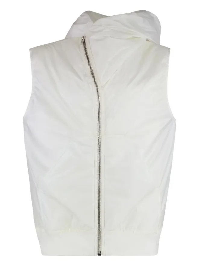 Rick Owens DRKSHDW Rick Owens DRKSHDW フード付きジップフロント ウエストコートの商品画像