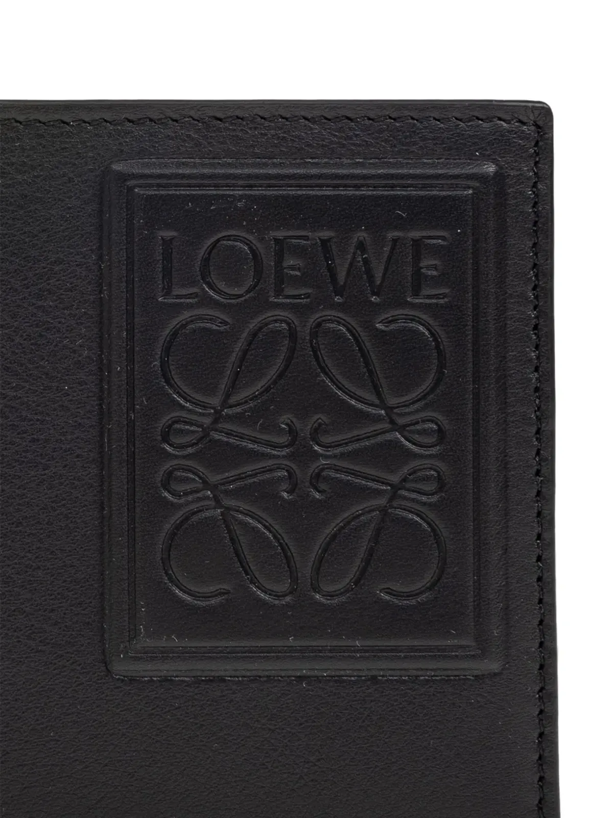 LOEWE エンボスレザー ウォレット - ブラック - 画像5