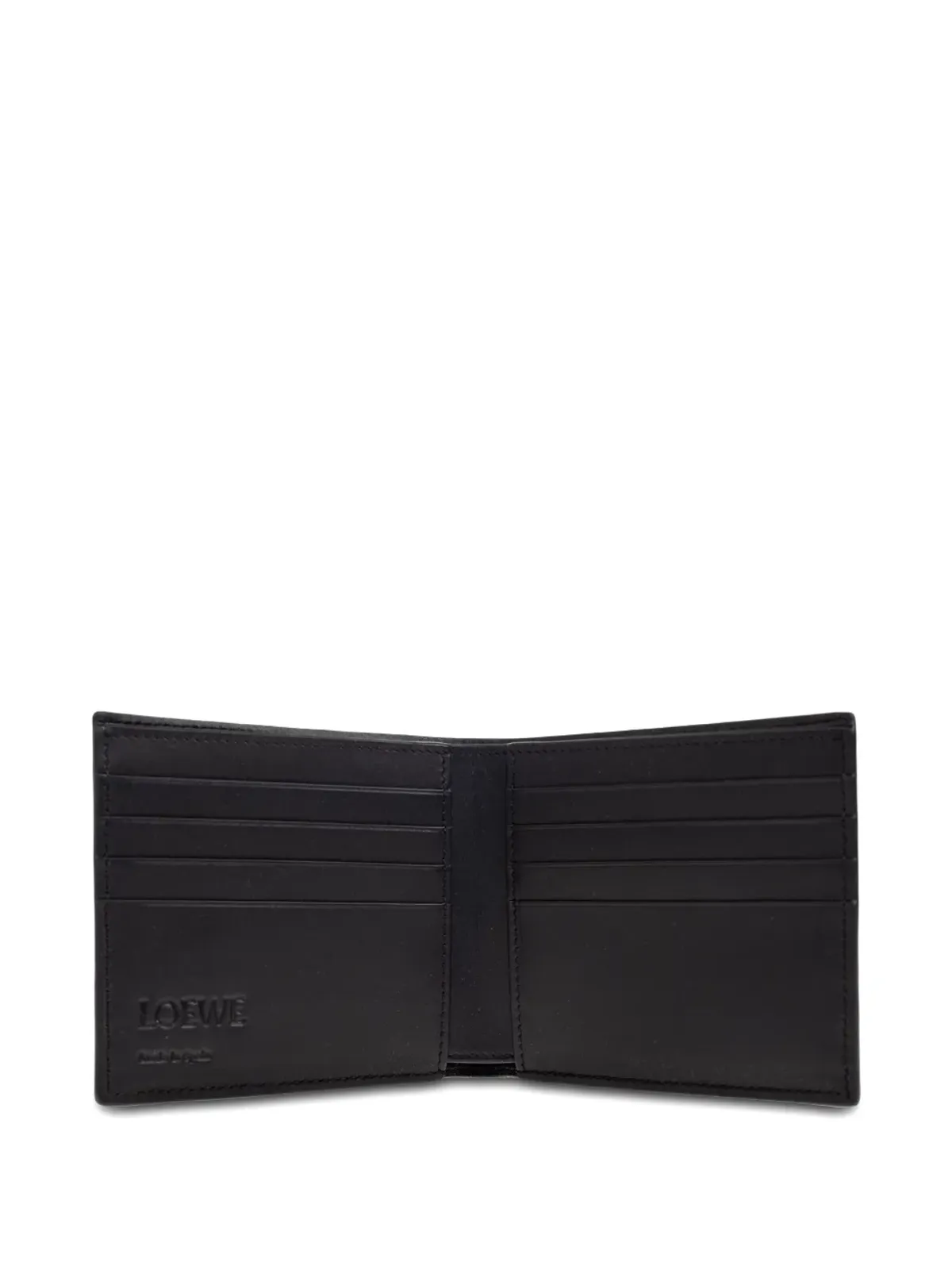 LOEWE エンボスレザー ウォレット - ブラック - 画像4