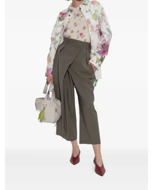 LOEWE 花柄プリント半袖トップス - ホワイト - サムネイル2