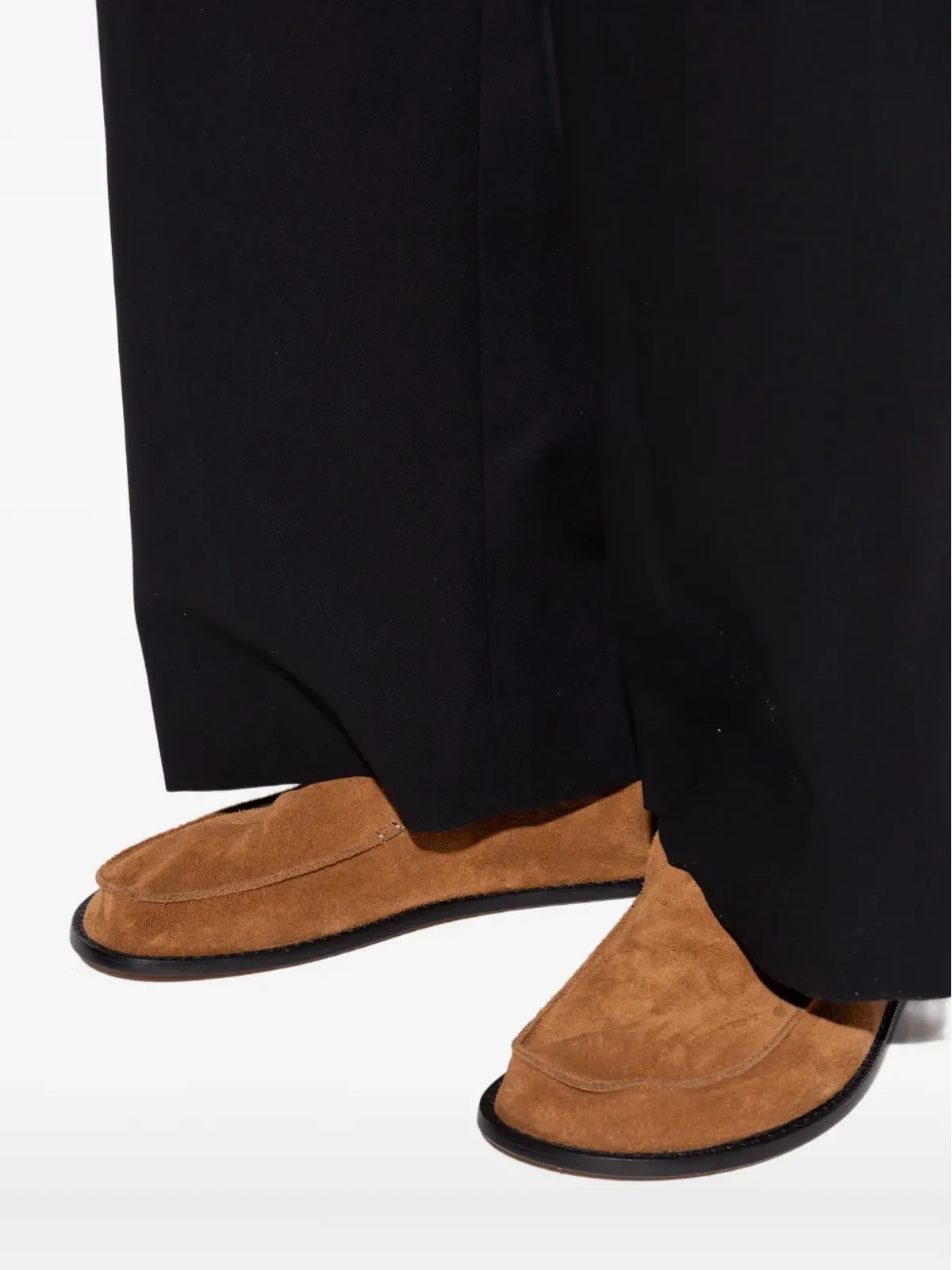 LOEWE フレックススエードローファー - 画像5